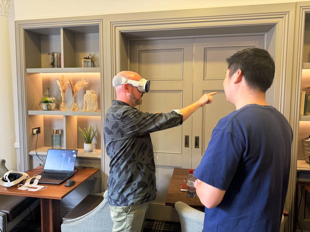 Using VR devices